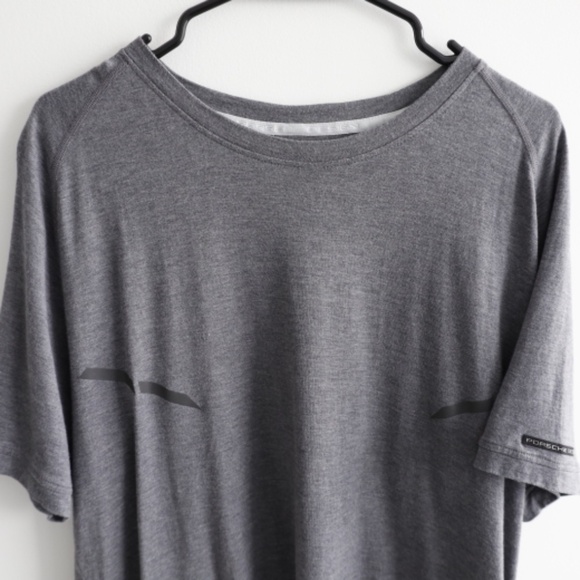 Porsche Design Crew-neck Performance Tee - Picture 3 of 7